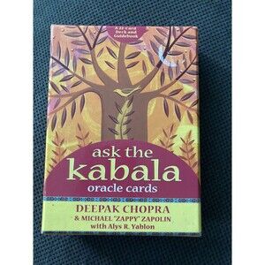 Ask The Kabala: Oracle Cards, Deepak Chopra (2006) Guidebook & Deck Set